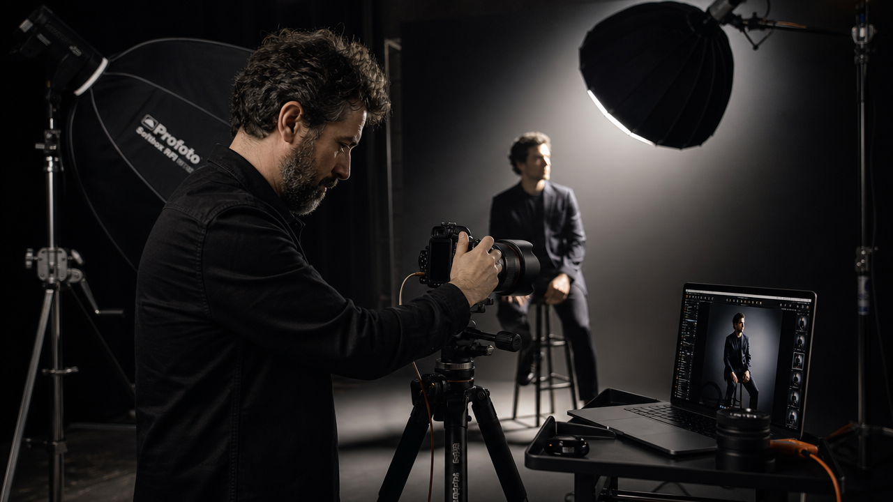 Producción audiovisual y retrato editorial para marca